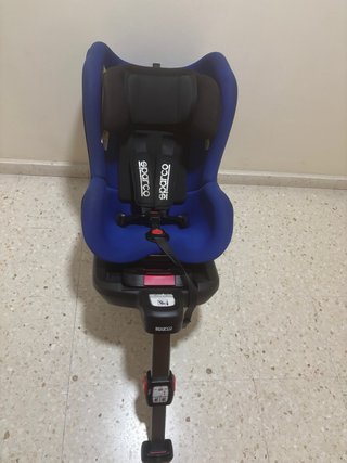 Silla Coche Sparco Isofix Grupo 0/1 Azul