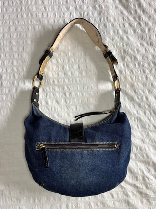 Bolso Guess Vintage denim y2k Azul y Dorado