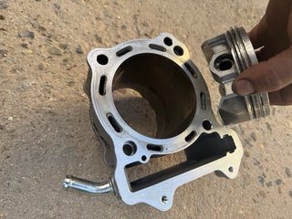 CILINDRO Y PISTON 440cc SUZUKI LTZ 400