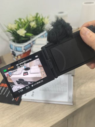 Cámara Sony ZV-1F Negra