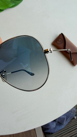Gafas de sol Ray-Ban Aviator Azul/Plata