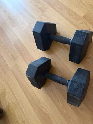Mancuernas 15 Kg (1 unidades) 15 kilos total.