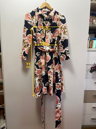 Vestido estampado flores Pedro del Hierro