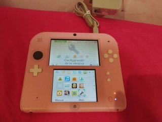 Nintendo 2DS Rosa con Accessori