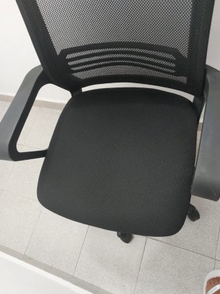 Sillón de oficina/estudio negro