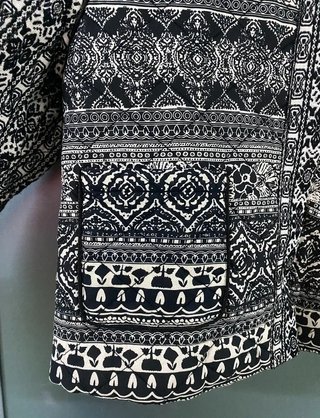 Chaqueta bomber tintoretto estampada geometrico