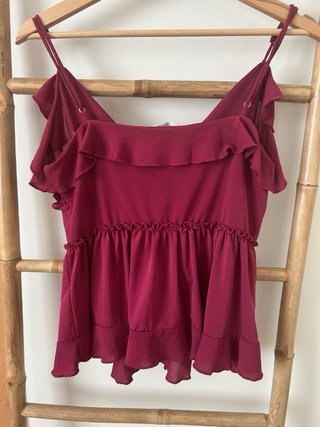 Top tirantes Stradivarius volantes