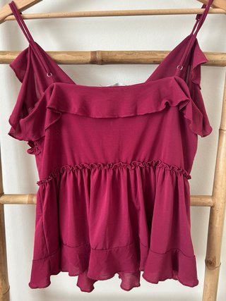 Top tirantes Stradivarius volantes