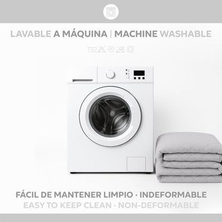 Funda Sofá Malu 3 Plazas Gris Claro