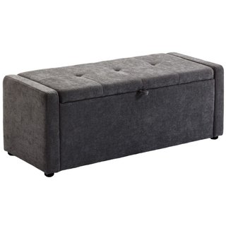 Cassapanca 142L Pouf Contenitore, Seduta Ampia Imb