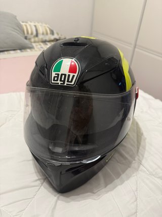Casco AGV Valentino Rossi Negro/Amarillo