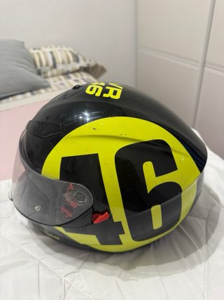 Casco AGV Valentino Rossi Negro/Amarillo