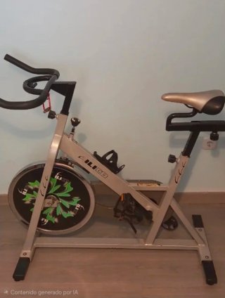 Bicicleta Spinning ILICO Plata