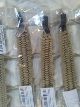 Lote 13 pulseras supervivencia paracord