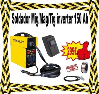 SOLDADORES ELECTRICO MMA, MIG/MAG y TIG