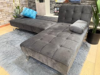 Nuevo sofa cama chaise longue - gris