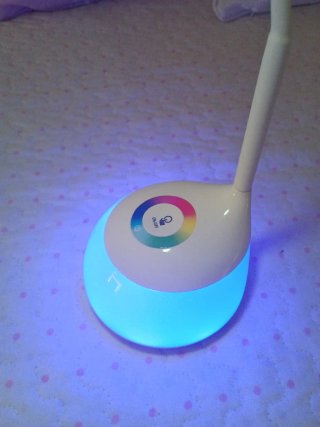 Lámpara flexo LED multicolor