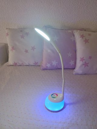 Lámpara flexo LED multicolor