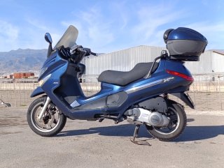 Piaggio X EVO 250 Azul Maxi Scooter