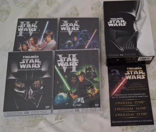 Trilogía Star Wars DVD + Extras