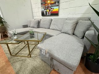 SOFA CAMA DOBLE CHAISE LONGUE Y ARCON