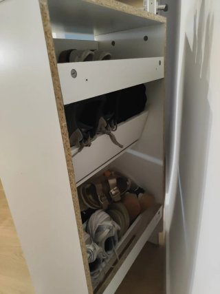 Zapatero Blanco Ikea Bissa