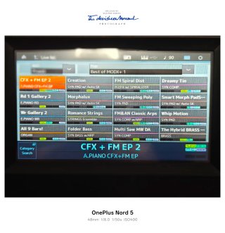 Yamaha MODX6+ Estación de trabajo Sintetizador
