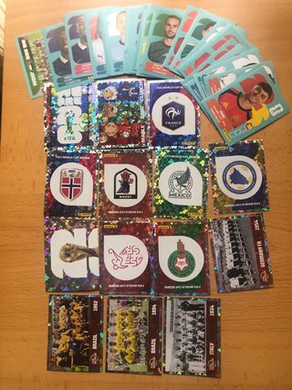 Lote 50 Cromos Mundial 2026 Panini