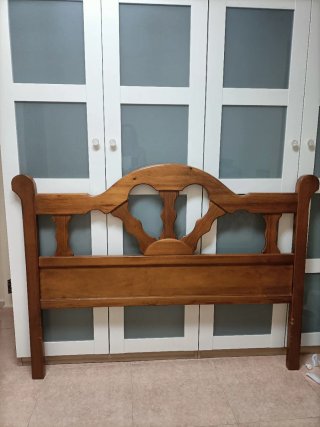Cabecero de madera 135cm