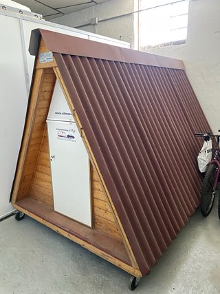 Cenador Cabaña Madera y Cristal