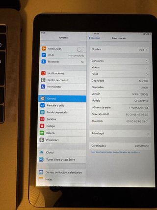 MacBook Pro i7 16GB RAM Plata
