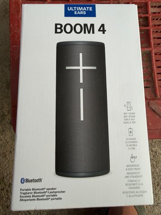 Ultimate Ears BOOM 4 Altavoz Bluetooth Negro