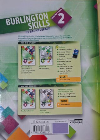 BURLINGTON SKILLS FOR 2 BACH STUDENT'S BOOK