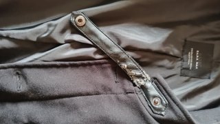 Chaqueta Zara Negra Hombre
