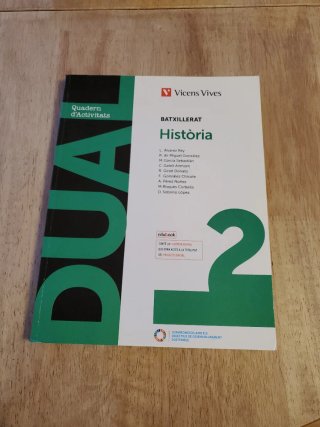 Història, 2 Batxillerat, Dual Quadern d'activitats