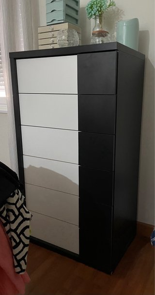 Ser de 2 mesitas de noche, cómoda y cabecero