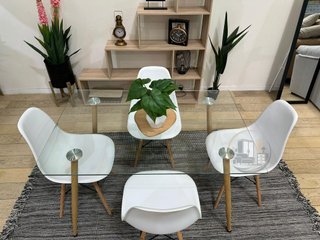 Comedor NUEVO mesa + 4 sillas
