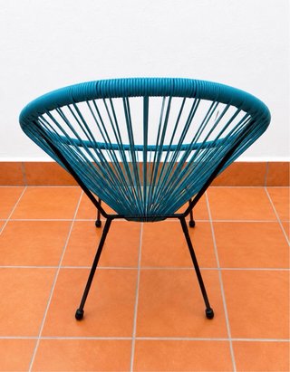 Silla Acapulco color Azulado
