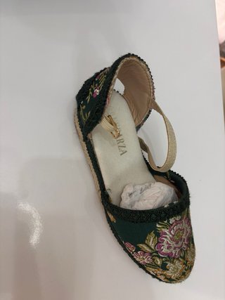 Traje de Fallera Niña Verde y Dorado