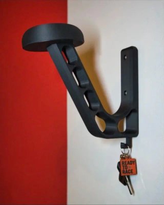 Soporte para casco de moto