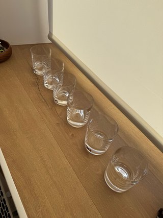 Set 6 Vasos Whisky Cristal