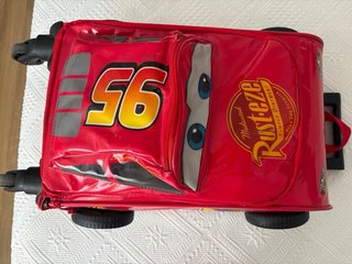 Valigia per bambini Rayo McQueen con ruote Disney