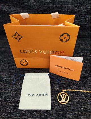 Collana Louis Vuitton Oro