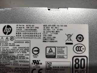 Fuente Alimentación HP 180W pa-1181-6ha
