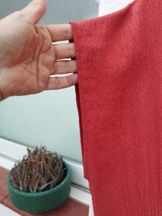 Blusa roja talla 46