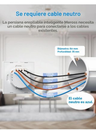 Meross Interruptor de Cortina Inteligente