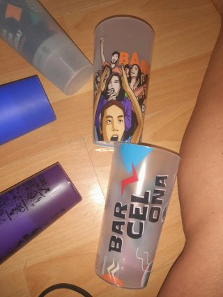 Lote 35 Vasos de plástico NUEVO
