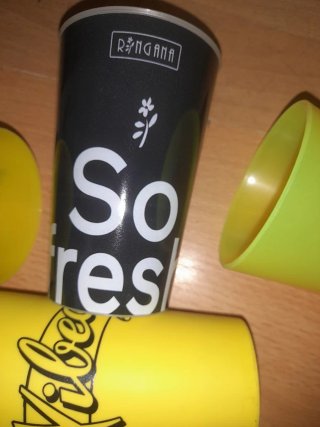 Lote 35 Vasos de plástico NUEVO