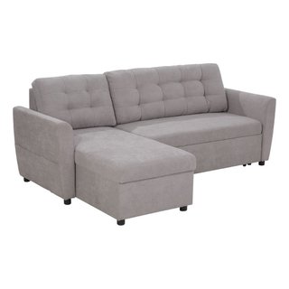 Divano Letto 3 Posti con Chaise Longue Contenitore