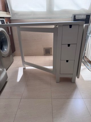 Mesa Plegable IKEA Blanca NORDEN
